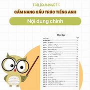 Cẩm Nang Cấu Trúc Tiếng Anh File Word Download