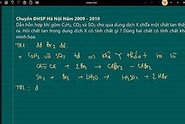 Dẫn Khí Co2 Qua Dd Nước Vôi Trong Dư